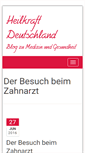 Mobile Screenshot of heilkraft-d.de